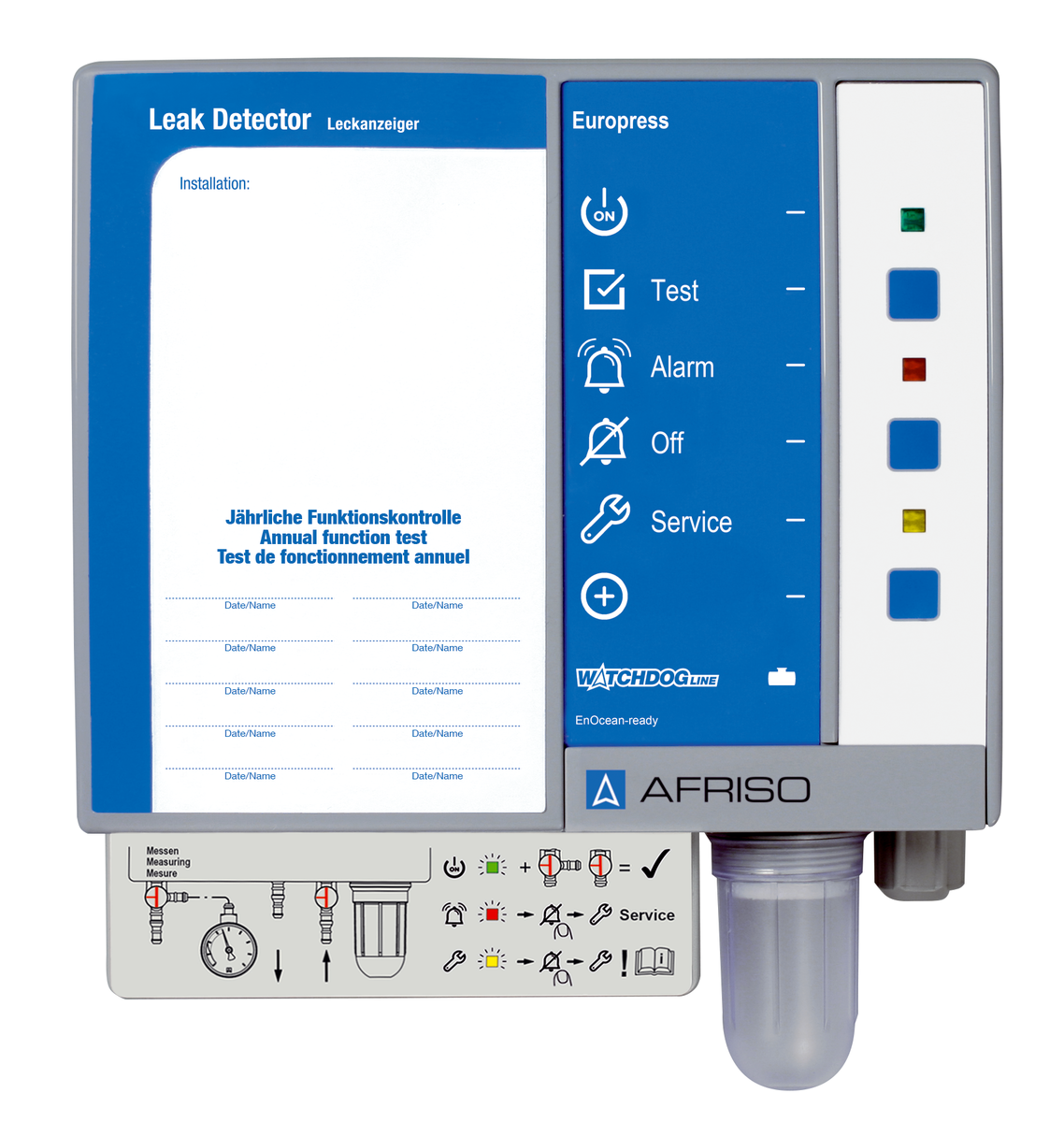 AFRISO Überdruck-Leckanzeiger Europress mit Serviceanzeige VOR 71620 71630 object_image_56512imagemain_dech