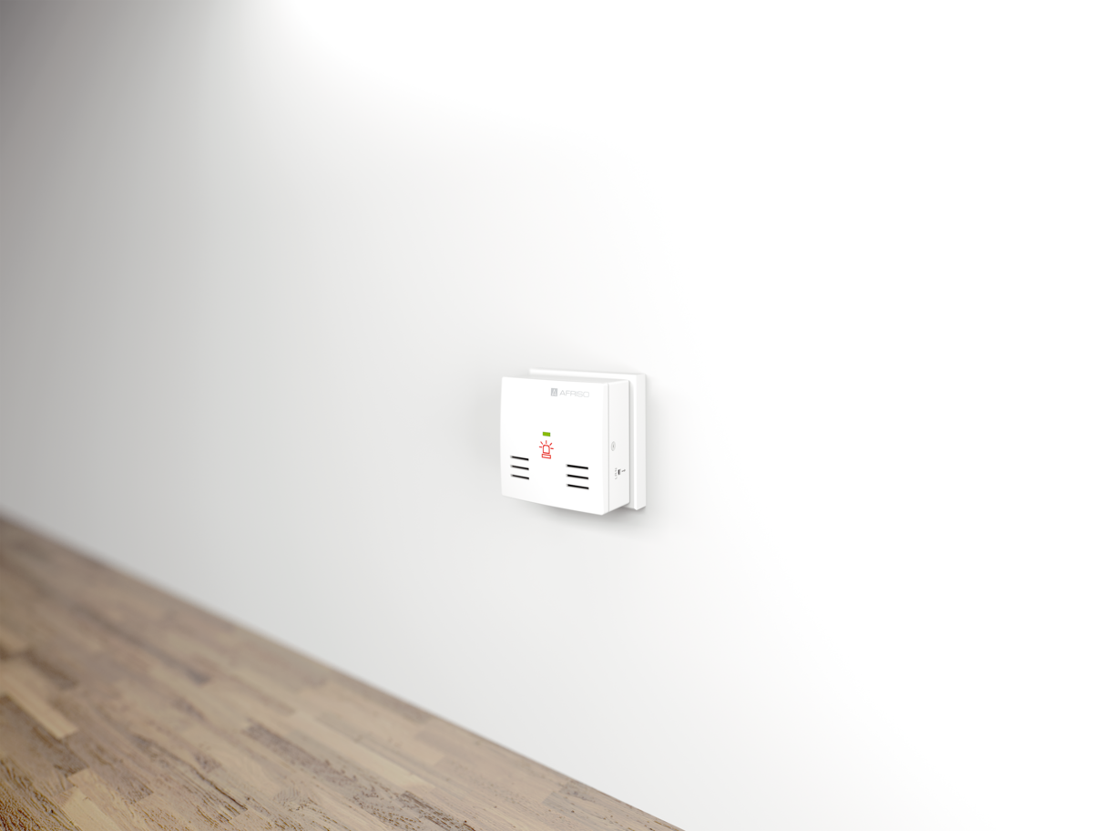 AFRISO Innenraumsirene AIS 10 PRO zur akustischen Alarmgebung in AFRISOhome-Systemen ANW 74620