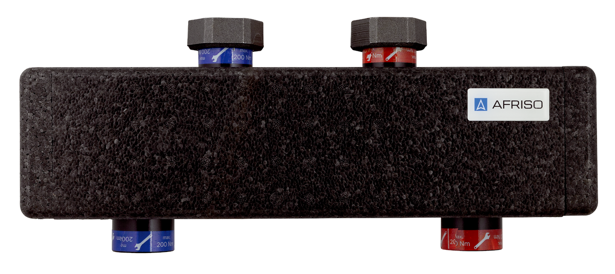 AFRISO Hydraulische Weiche HW KSV 125 70kW, für Kesselverteiler KSV 125 VOR 109850 109860