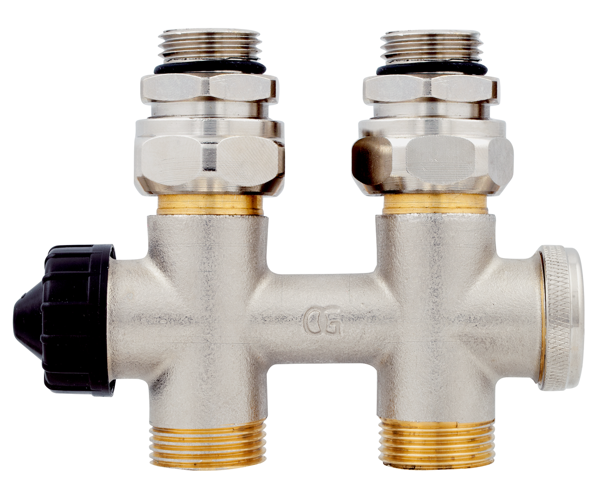 AFRISO Thermostat-Kombiblock Vario THK M Durchgang DN15 G1/2 AG VOR 91640