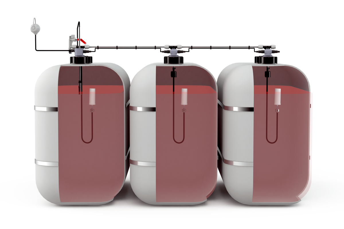 AFRISO Grundeinheit Universal GWG-Kette GWG 12K/1-K-SWS kommunizierend ANW 102050 102070 102100 102120