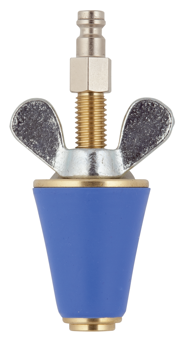 AFRISO Prüfstopfen konisch 3/4 bis 1 1/4 SN5 mit Stecknippel DN5 VOR 24160 24650 26170 106220