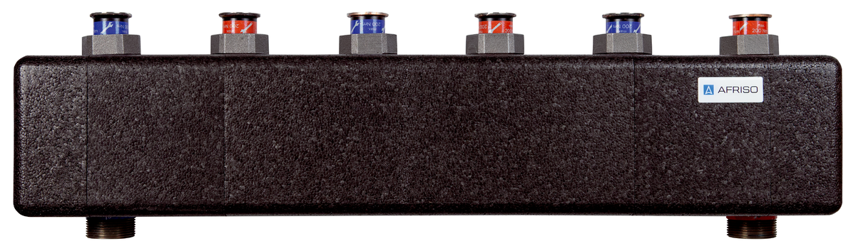 AFRISO Kesselverteiler KSV 125-3 HW 70kW, für Heizungspumpengruppen PrimoTherm VOR 109720