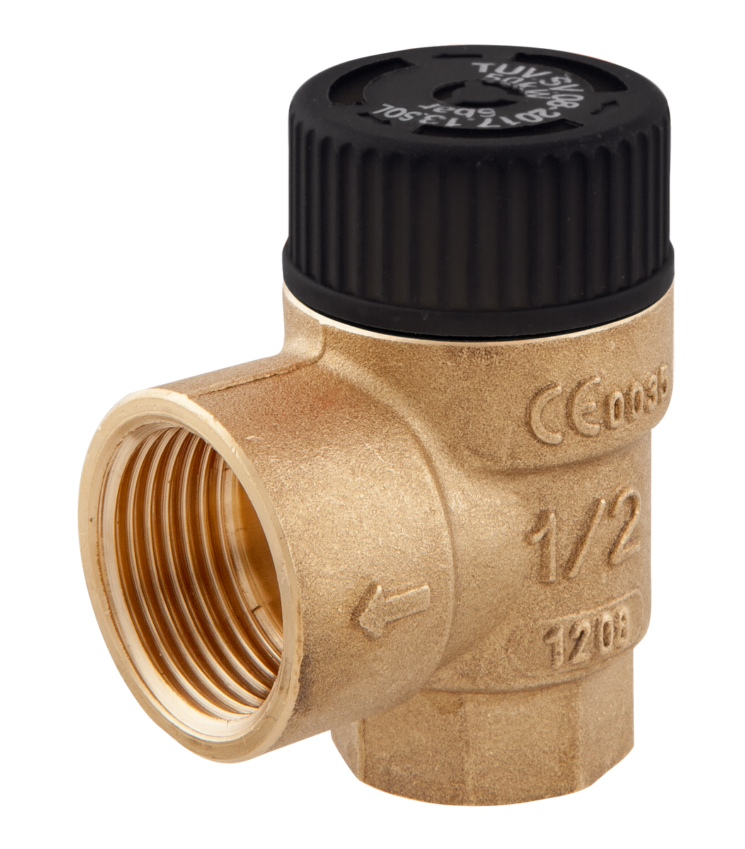 AFRISO Membran-Sicherheitsventil MSS G1/2 x G3/4 - 6bar, für Solar SAR 108090