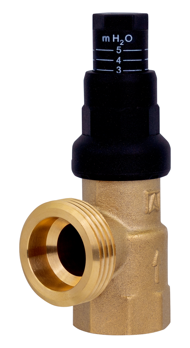 AFRISO Differenzdruck-Überströmventil DÜ 0 - 0,5bar, G3/4xG1, Eckausführung VOR 108760