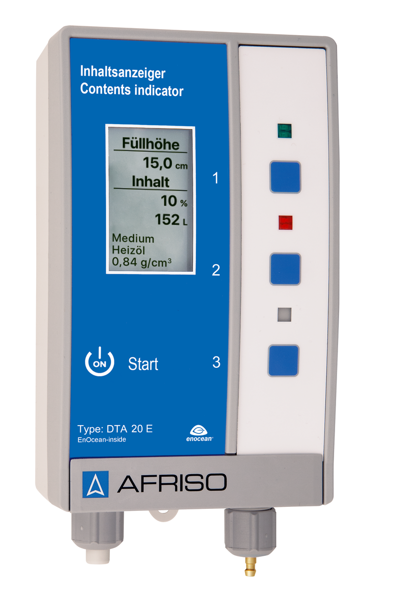 AFRISO Digitaler Tankinhaltsanzeiger  DTA 20 E mit Pneumofix 2 SAL 70790 70800 4540 4550