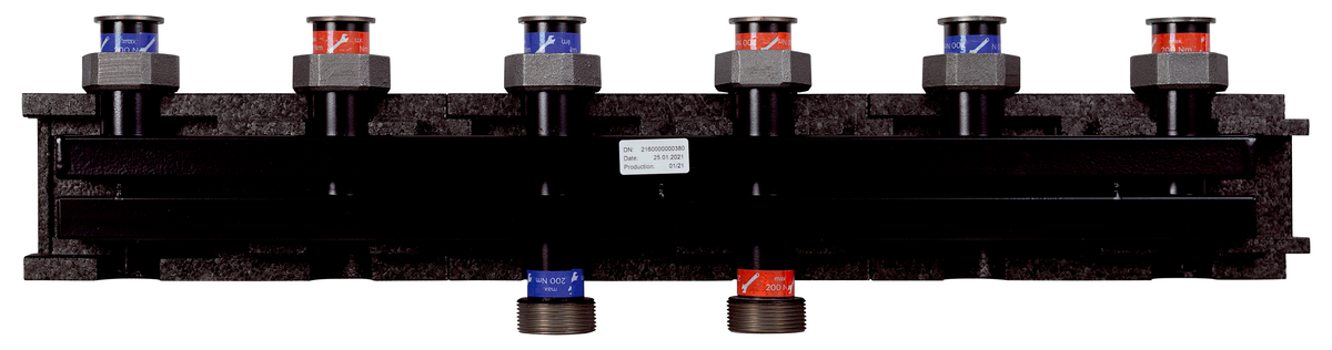 AFRISO Kesselverteiler KSV 125-3 70kW, für Heizungspumpengruppen PrimoTherm VOR 109620 109670