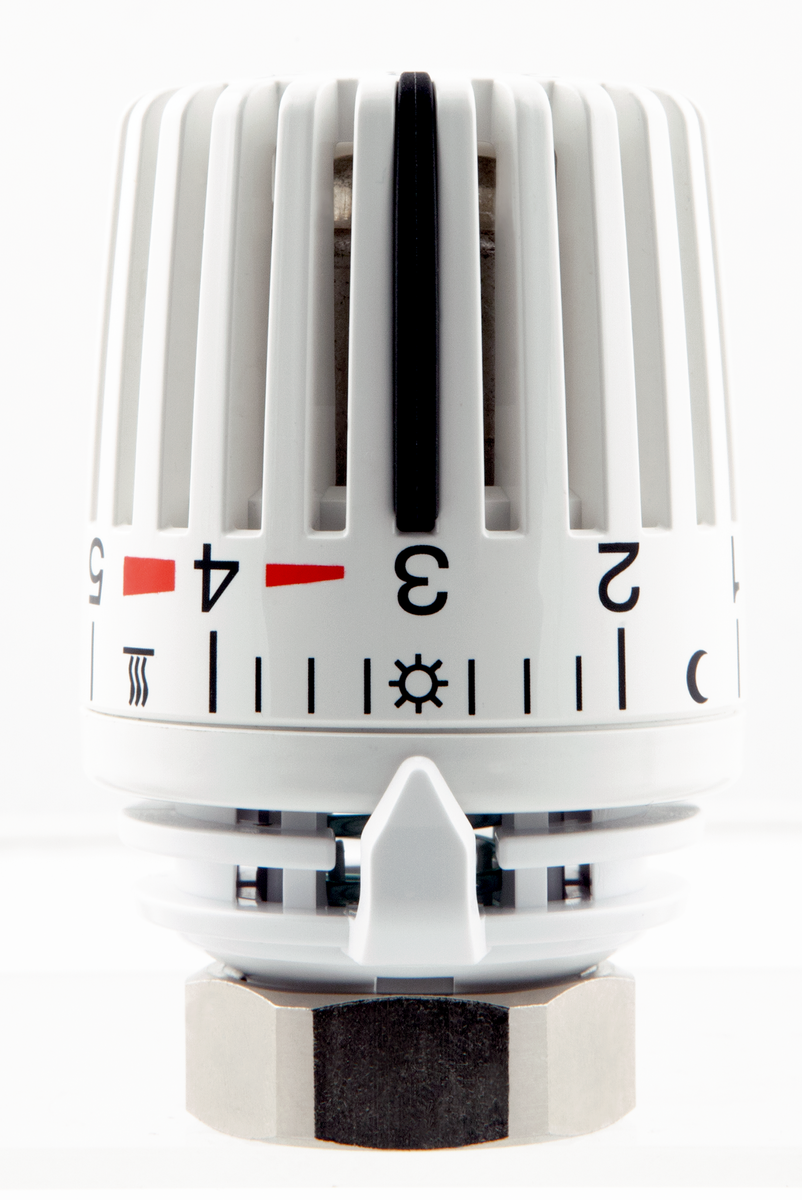 AFRISO Thermostat-Regelkopf 323 W ohne 0-Stellung weiß M30x1,5 VOR 91850 91860