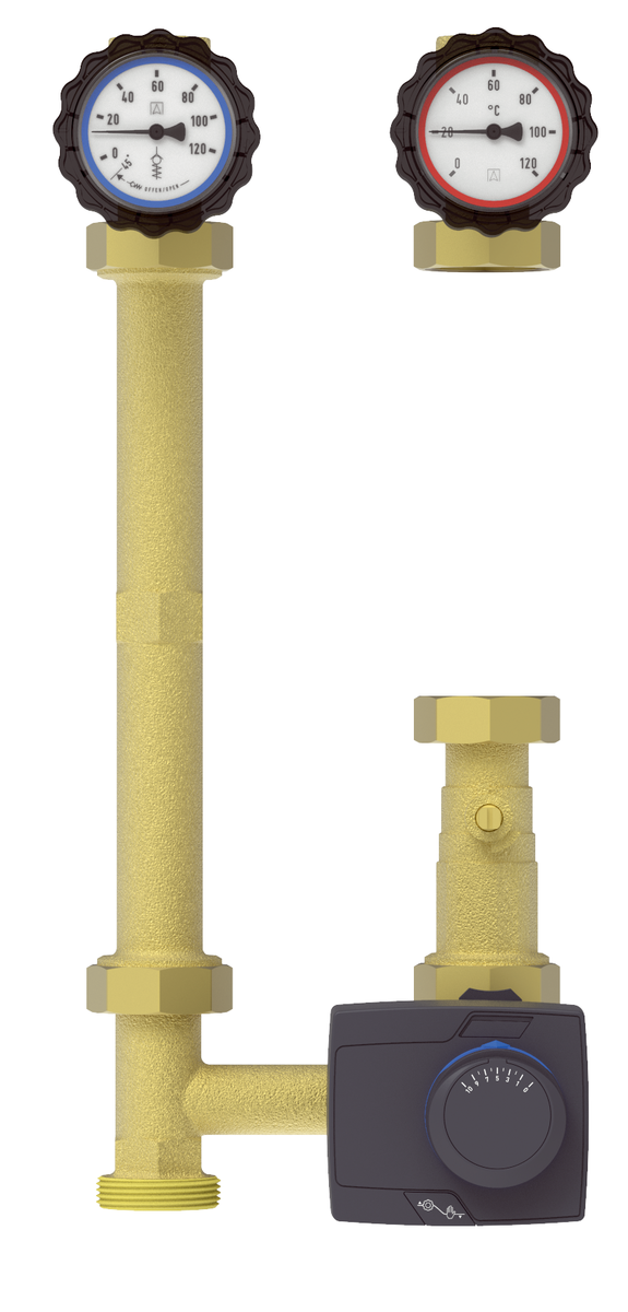 AFRISO Heizungspumpengruppe PrimoTherm 180-2 DN25 3WM-SM Vario VOR 102830 object_image_84007imagemain_dech