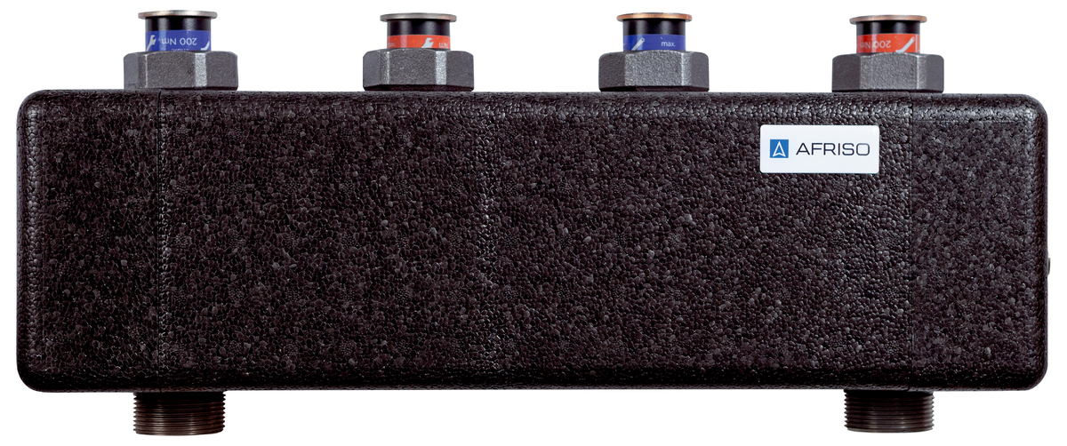 AFRISO Kesselverteiler KSV 125-2 HW 70kW, für Heizungspumpengruppen PrimoTherm VOR 109710