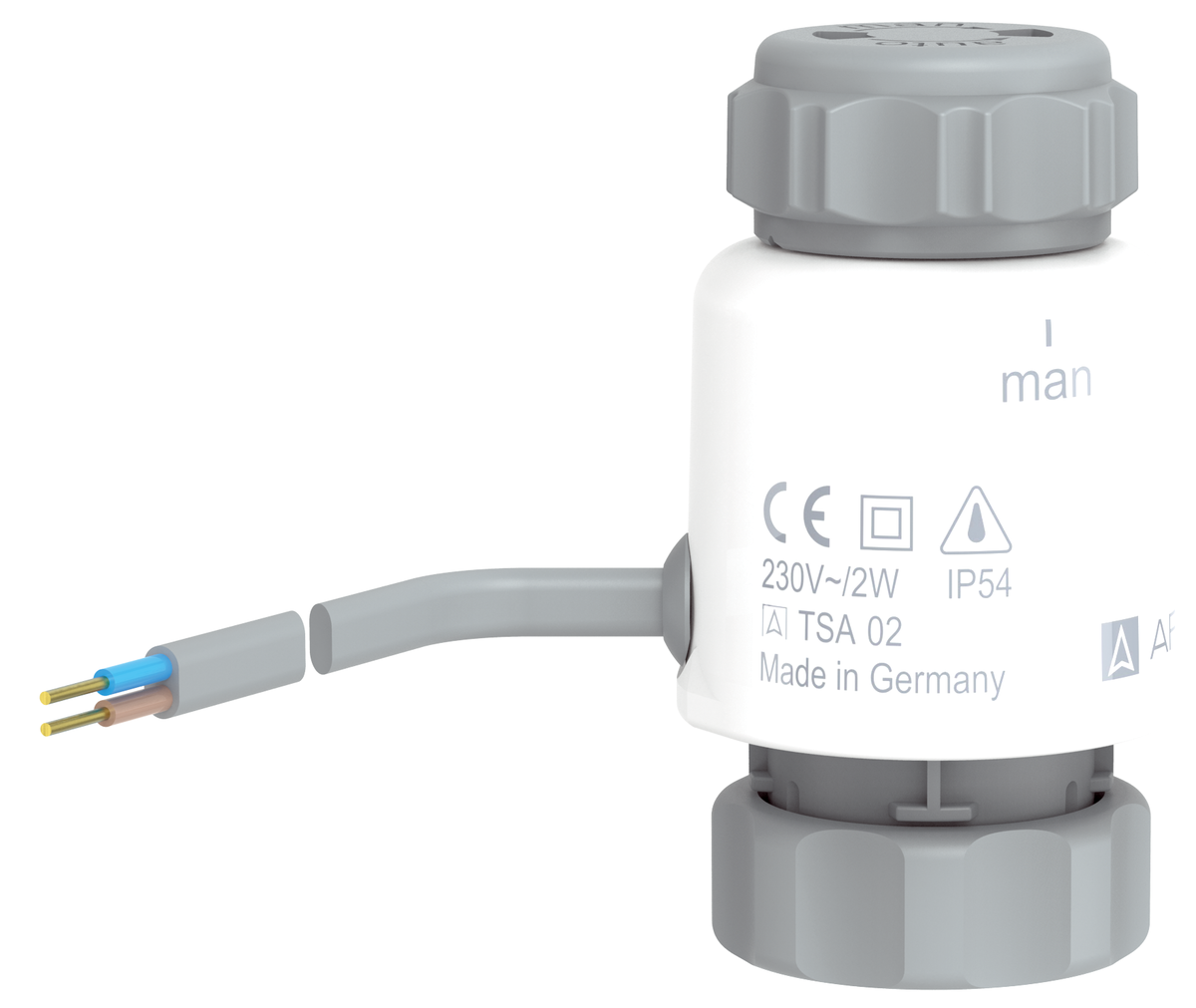 AFRISO Stellantrieb TSA 02 FO AC 230V, 90N VOR 9110 9120 9130 9140