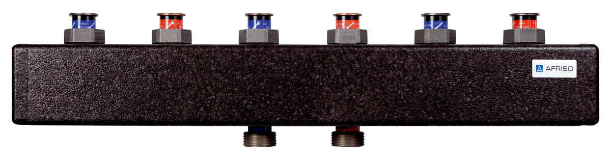 AFRISO Kesselverteiler KSV 125-3 70kW, für Heizungspumpengruppen PrimoTherm VOR 109620 109670