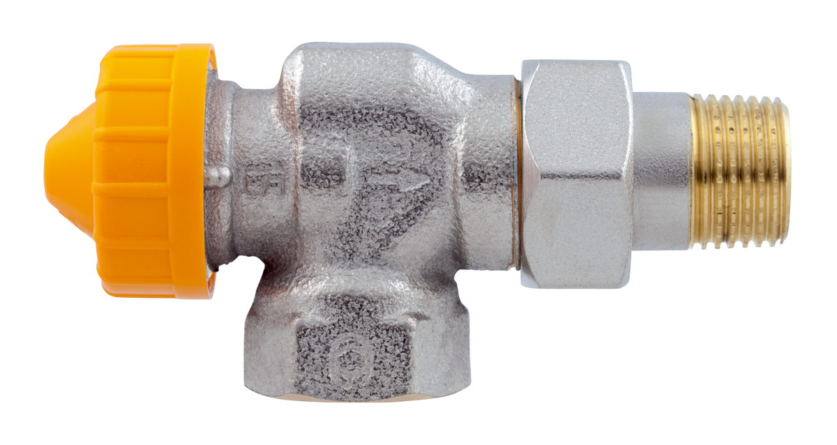 AFRISO Thermostat-Ventilunterteil Vario-DP axial DN15 VOR 92410