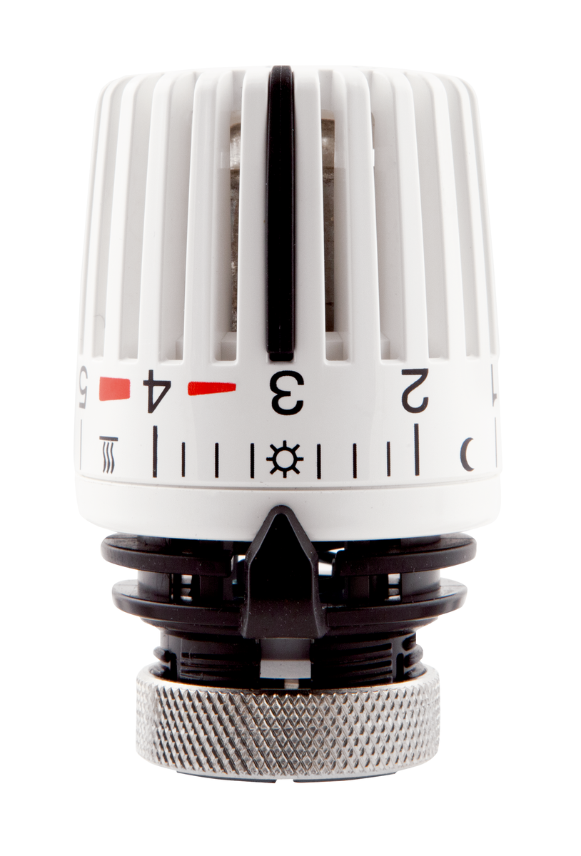 AFRISO Thermostat-Regelkopf 323 N mit 0-Stellung weiß/schwarz Gampper VOR 92090 92100
