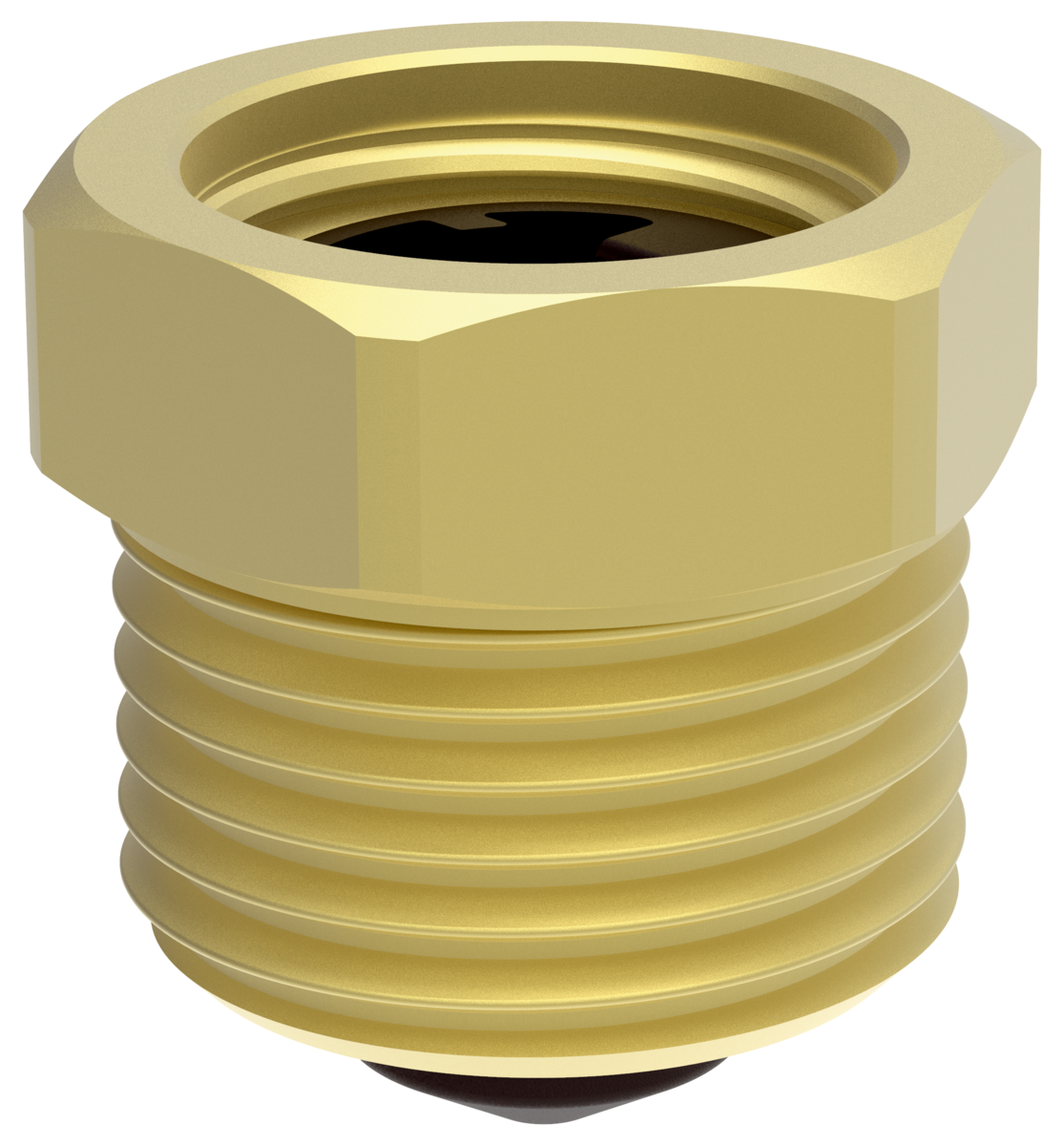 AFRISO Montageventil G3/8 x R1/2 Muffe x Zapfen, Messing VOR 108600