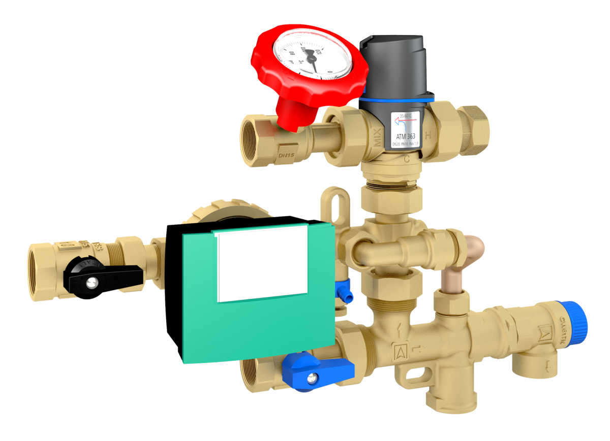 AFRISO Warmwasserzirkulationssystem WZS 100 SAL 110210