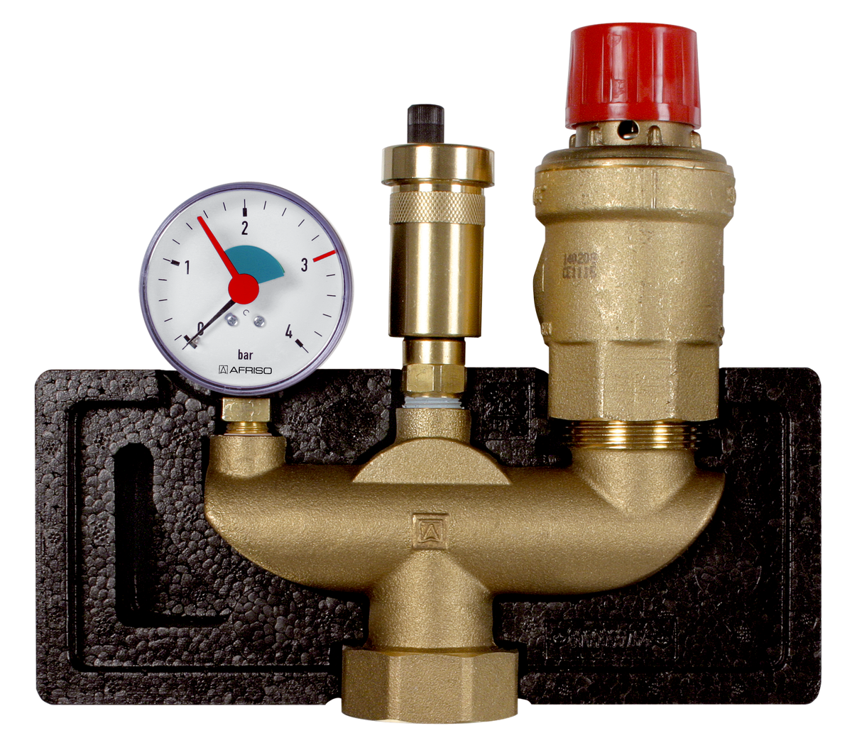AFRISO Kesselsicherungsgruppe KSG Magnum 3bar, mit Isolierung, G1 1/4 VOR 105550 105560 object_image_56350imagemain_dech