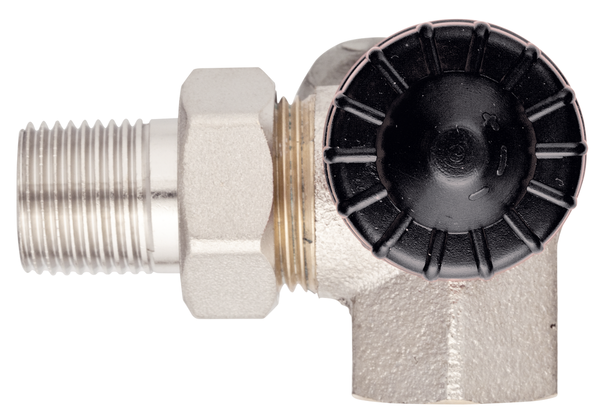 AFRISO Thermostat-Ventilunterteil Vario M Winkel-Eck rechts DN15 Rp1/2 x R1/2 DRA 92280