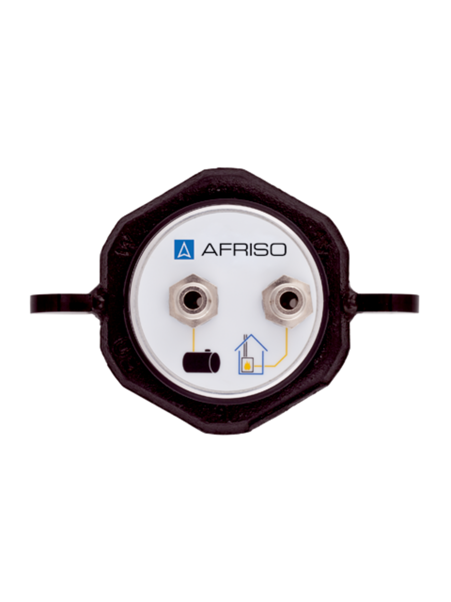 AFRISO Einrohrzählerkappe  mit 2x Stecknippel VOR 24520 26400 object_image_57800imagemain_dech