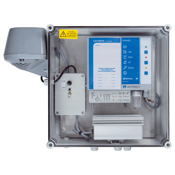 AFRISO Vakuum-Leckanzeiger Eurovac NV im Schutzgehäuse (IP 65) mit Heizung und Hupe VOR 71830
