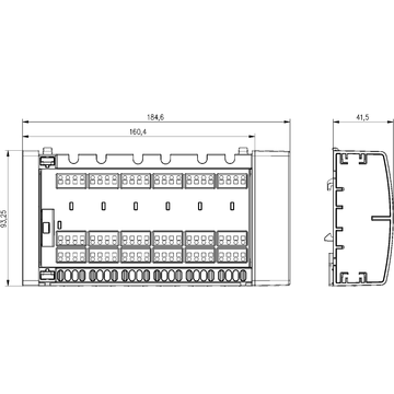 AFRISO Reglermodul Draht RM D6 für 6 Regelkreise BEF 8640