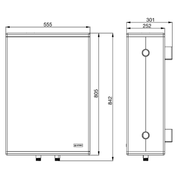 AFRISO Pufferspeicher ABT 50 BEF 102530