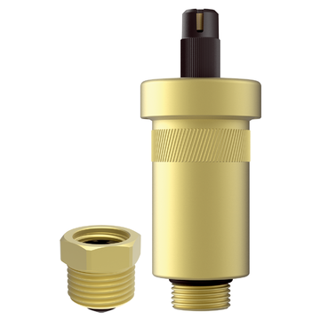 AFRISO Schnellentlüfter 12bar mit Montageventil R 1/2, im Karton VOR 94820