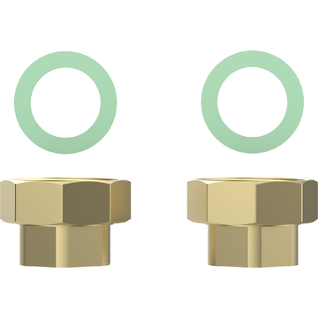 AFRISO PrimoTherm Anschlussset G1 1/2 IG x G1 IG VOR 89940