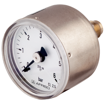 AFRISO Rohrfeder-Edelstahlmanometer RF40E 0/1,6bar G1/8B axial Kl.2,5 D312 SAR 27250 27260 27270 27280 27290 27300 27310 27320 27330 27340 27350 27360 27370 27380