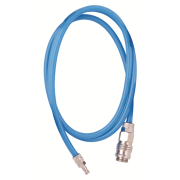 AFRISO Anschlussschlauch 1,0m, 1x Kupplung DN5, 1x Stecknippel DN2,7 VOR 26010