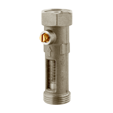 AFRISO Durchflussmesser DFM 15-2M G3/4 AG x G3/4 ÜM, 2-12 Liter/min SAL 70120 70170