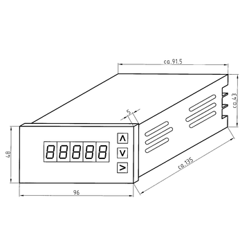 AFRISO Digitales Anzeigegerät DA 10 BEF 880 890 900