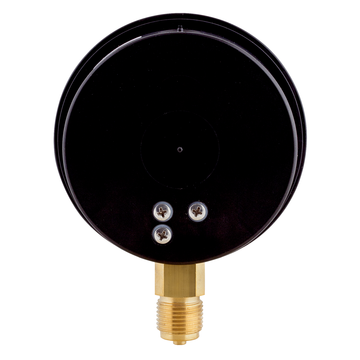 AFRISO Rohrfeder-Manometer RF100GlySR 0/10bar G1/2B radial Kl.1,0 D601 mit Schraubringgehäuse und Glyzerinfüllung RUE 45670