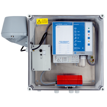 AFRISO Vakuum-Leckanzeiger Eurovac HV im Schutzgehäuse (IP 65) mit Heizung und Hupe VOR 71750
