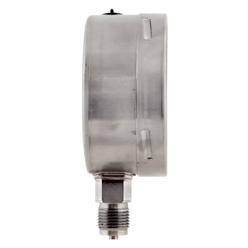 AFRISO Rohrfeder-Manometer RF100KTGly -1/+15bar G1/2B radial Kl.1,0 D802 für die Kältetechnik, mit Glyzerinfüllung SAS 52900