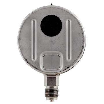 AFRISO Rohrfeder-Manometer RF100KTGly -1/+15bar G1/2B radial Kl.1,0 D802 für die Kältetechnik, mit Glyzerinfüllung RUE 52900