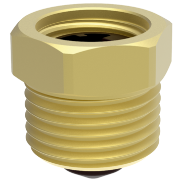 AFRISO Montageventil G3/8 x R1/2 Muffe x Zapfen, Messing VOR 108600