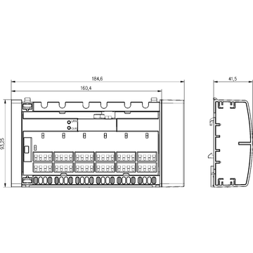AFRISO Reglermodul Funk Ant RM F6A mit externer Antenne, für 6 Regelkreise BEF 72680 8840