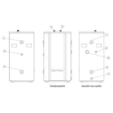 AFRISO Pufferspeicher ABT 160 SPE 102550