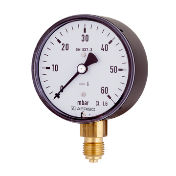 AFRISO Kapselfeder-Standardmanometer KP63 -25/0mbar G1/4B rad Kl.1,6 D201 SAR 4120 4130 4140 4150 4160 4170 4180 4190 4200 4210 4220 4230 4240 4250 4260 4270 4280 4290