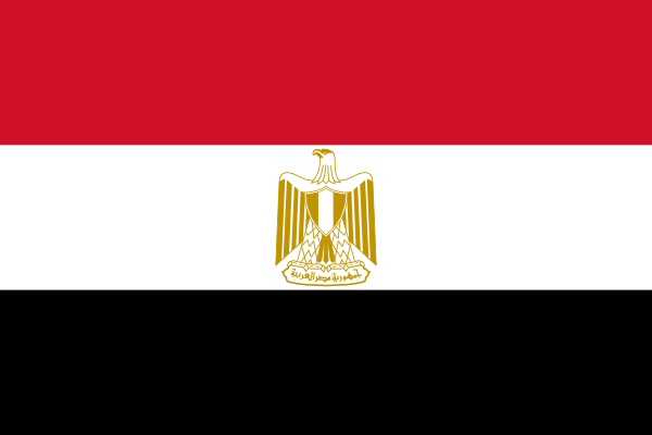 Ägypten Flagge